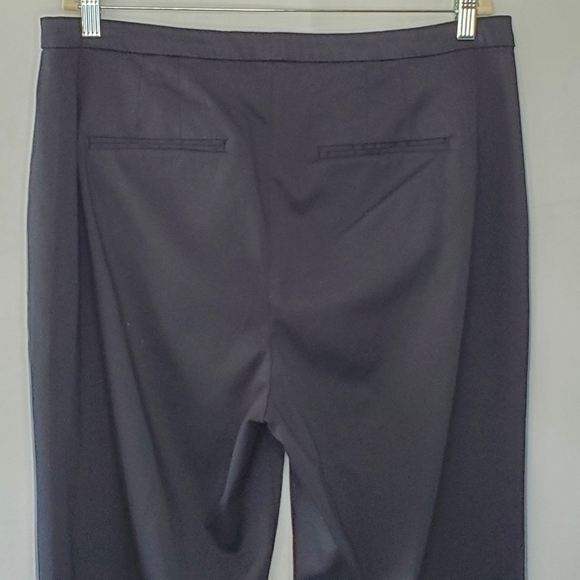 Gap High Rise Slim Crop Pants Size 16 Tall Black Academia Career NWT - Picture 5 of 15